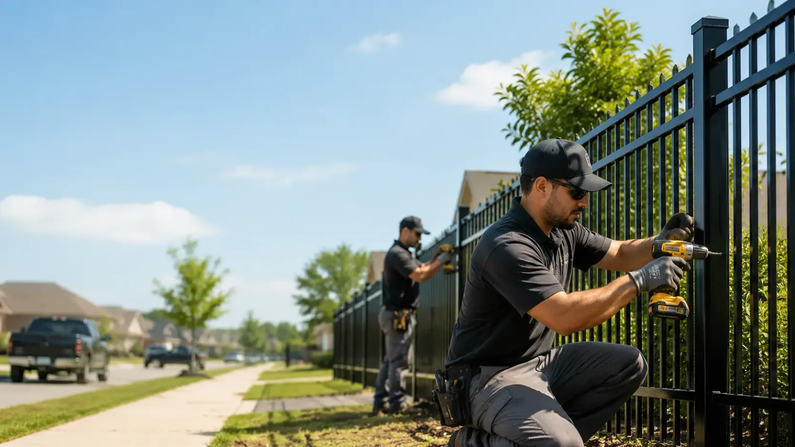 Metal Fence Installation in Huntsville, MO